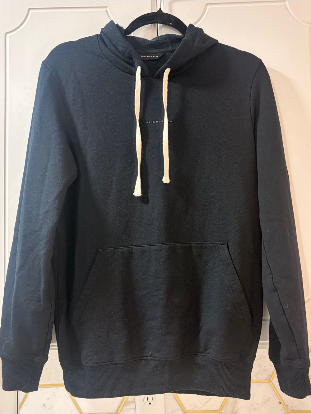 Travis Mathew Black Pebble Beach ProShop Hoodie | Sz S